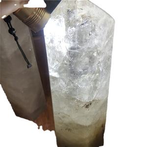 큰 크기 자연적인 바위 석영 탑 수정같은 지팡이 수정같은 기술 프리즘 점 - Product Image 1