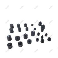 Support d'amortisseur en caoutchouc naturel pour engins de construction, anti-vibration CC224 CC324 CC424 CC524, pièces d'amortisseur noires