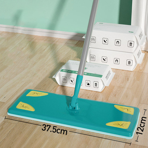 DS1351 Serpillère à poussière sèche, chiffons à poussière jetables, chiffons à poussière secs, serpillère jetable, serpillère électrostatique pour l'élimination de la poussière - Product Image 1