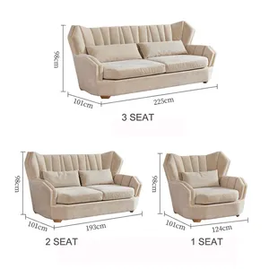 Dubai Set Sofa Model Baru Desain Teratas Gambar Italia Terbaru Ruang Keluarga Mewah Furnitur Sofa Turki Kulit