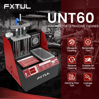 UNT60 Injecteur de carburant à ultrasons pour voiture Injecteur d'huile à essence Nettoyeur de buse numérique Équipement de simulation pour moto