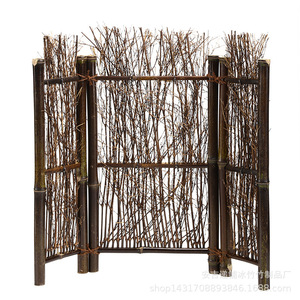 Pantalla de bambú para decoración de paisajes en miniatura, adorno natural hecho a mano para el hogar, ornamento de bonsái, accesorio de fotografía - Product Image 5