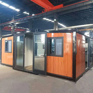 40Ft 20Ft หรูแบบทันสมัยบ้านเคลื่อนที่ขนาดเล็กพร้อม2 3 4 5ห้องนอนบ้านเคลื่อนที่ขยายได้สำหรับห้างสรรพสินค้าและโรงแรม - Product Image 1