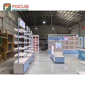 Latest Design Brand Store Eco Material Showcase Cabinet Store Solution Beauty Store Design - Product Image 3