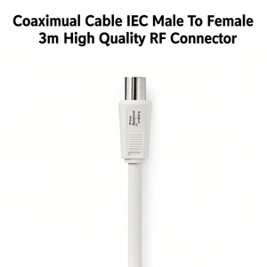 Cable Coaxial IEC Macho a Hembra de 3m, Conector RF de Alta Calidad - Product Image 3