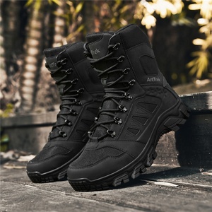 Botas Tácticas de Gran Tamaño para Hombre BAEWOON TB33, Modernas, Antideslizantes, Resistentes al Desgaste, <span class=keywords><strong>con</strong></span> Forro de Malla, para Escalar y Desierto - Product Image 2