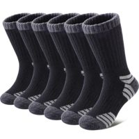 Chaussettes de course à compression personnalisées CMAX, chaussettes de sport rembourrées, anti-ampoules, évacuant l'humidité, chaussettes de randonnée athlétiques