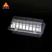 Conteneur à fruits en blister PET professionnel, boîte en plastique transparente pour l'emballage des raisins, des bleuets, des cerises, pour les supermarchés