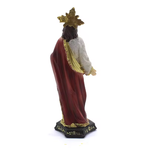 Artesanía Personalizada de Resina Artificial de Jesús para Colecciones de Arte y Artesanía Religiosa, Decoración Navideña ZY-RZ240072, Jesús Personalizado S - Product Image 3