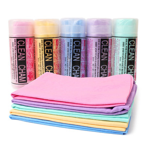 Absorbente Ecológico PVA Secador de mascotas Toalla de baño Cómodo Secado rápido Piel de ciervo almacenada para perros pequeños Paquete de cubo - Product Image 2