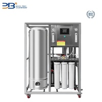 Personnalisez l'équipement d'osmose inverse industriel en 5 étapes d'une capacité de 500L/heure avec système UV pour l'industrie de l'eau en bouteille