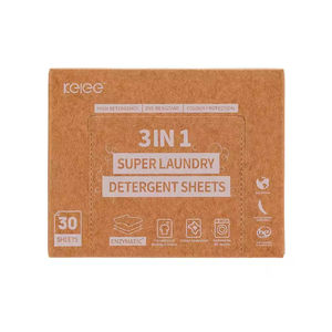 KELEE Hojas de Detergente Ecológico sin Plástico para Lavandería, Limpieza Potente, Biodegradables, Suministro a Granel, Tiras de Lavandería de Marca Privada - Product Image 6