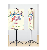 Meilleur prix support de bannière extérieure écologique de haute qualité Offre Spéciale support d'affichage d'affiche de cadre de trépied pour l'exposition d'exposition
