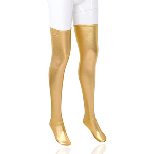 Tienda mayorista de juguetes sexuales para adultos directamente de fábrica, medias elásticas de cuero patentado, lencería para parejas, accesorios de bondage SM para mujeres - Product Image 2
