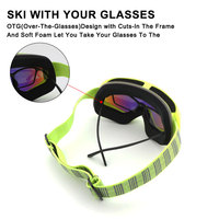 Lunettes de sport pour enfants prêtes à être expédiées pour les enfants de 8 à 16 ans, garçon et fille, lunettes de ski de snowboard