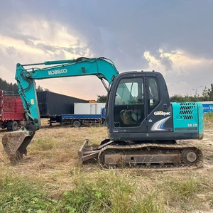 95% New Kobelco 75 sử dụng 7.5ton Máy xúc với Kawasaki bơm thủy lực và lsuzu động cơ có sẵn để mua - Product Image 1