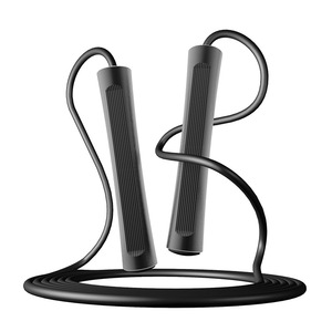 Cuerda para saltar de longitud ajustable, color rosa, para niños, equipo de entrenamiento físico - Product Image 2