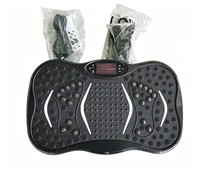 Magnetische Massage-Vibrationsplatte für den Ganzkörper mit Fernbedienung, Fettreduzierende Fitness-Vibrationsplattform für Zuhause
