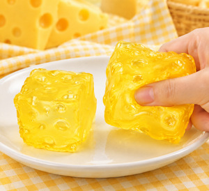 Vasline CheeseSquishy, Vasline Butter Squishy, Squishies Beurre, Balles Anti-Stress, Jouet Squishy Beurre, Vaseline - Product Image 3