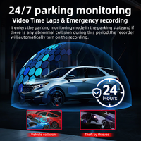 Cámara para Coche AI ADAS DMS de 2 Canales, Grabadora de Video 4G LTE 1080P, Caja Negra, Doble Lente, DVR para Coche, Cámara de Visión Trasera, Accesorio para Coche