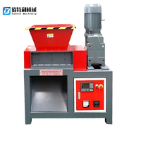 Broyeur d'acier haute efficacité, petit broyeur industriel de ferraille, capacité 5-8t/h, conception à double axe, options personnalisables