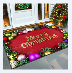 Felpudo navideño grande y resistente, alfombrilla antideslizante personalizada para mascotas, <span class=keywords><strong>alfombra</strong></span> moderna 3D para suelo, pasillo, sala de estar, <span class=keywords><strong>alfombra</strong></span> y <span class=keywords><strong>alfombra</strong></span> - Product Image 1