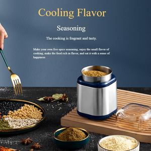 Moulin électrique compact en acier inoxydable pour grains, café, tofu séché, épices et herbes – Vente en gros - Product Image 4