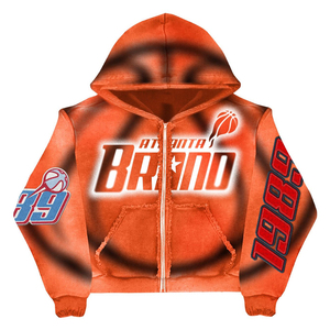 Casual Two-Piece Winter Fleece Soft Cotton Blend Streetwear Custom Men's Hoodie <b>Set</b> with Sublimation Print Sporty Style - Product Image 4
