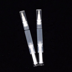 Bolígrafos Transparentes Pequeños de 2ml, 3ml y 5ml con Punta de Pincel para Aplicar Aceite para Cutículas, Tubo para Líquido de Crecimiento de Pestañas - Product Image 5