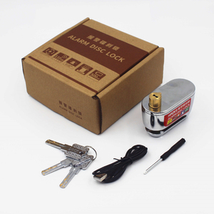Serrure d'alarme de jante sûre poignée de roue de moto poignée <span class=keywords><strong>Quad</strong></span> Cycle mortaise serrure intelligente ensemble de cueillette serrure de disque moto - Product Image 6