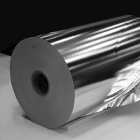 Rouleau de feuille d'aluminium triplex bleu or 10 microns Chine 3003 Stock pour l'emballage en sachet