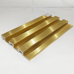 Padrão De Ouro Popular Alternativa Fluted Revestimento Interior PS <span class=keywords><strong>Wall</strong></span> Panel - Product Image 2