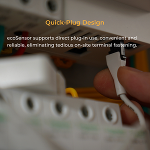 Transformador de Corriente CT E2403 de Enecess |   30A |   Ultrafino (12 mm) |   Diseño de Encaje Rápido |   Instalación Fácil |   Cable Extensible |   Alto - Product Image 5