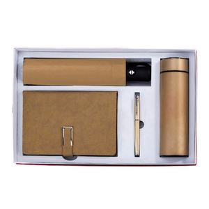 Set de Regalo Empresarial de Lujo, Cuaderno Promocional, Botella de Agua de Acero Inoxidable, Bolígrafo, Colores y Materiales Personalizables para Regalo - Product Image 5