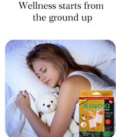 Patchs détoxifiants et déshumidifiants Kinoki pour les pieds : Soulagent la fatigue et améliorent la qualité du sommeil