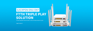 NOUVELLE ARRIVÉE Équipement Fibre Optique ZC-521X6HT ONT 4GE+CATV+TEL+2.4G+5.8G WiFi6 AX3000 + XPON TCP Compatible avec ZTE OMCI - Product Image 3