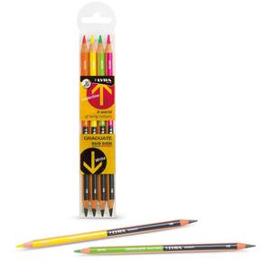 LYRA - Astuccio Duo Graduate con 4 Matite Colorate - Product Image 1