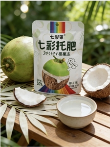 Pulpa <span class=keywords><strong>de</strong></span> Coco Natural Pura Baja en Calorías, Jugo <span class=keywords><strong>de</strong></span> Coco con Sabor Afrutado, Postre <span class=keywords><strong>de</strong></span> Gelatina 100% Natural - Product Image 6
