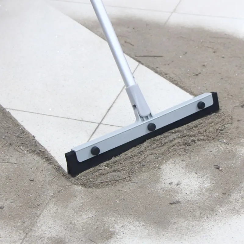 家庭用クリーニング用品環境にやさしい柔らかいゴム製の床ワイパースキージ水スクレーパーバスルームタイルフロア用