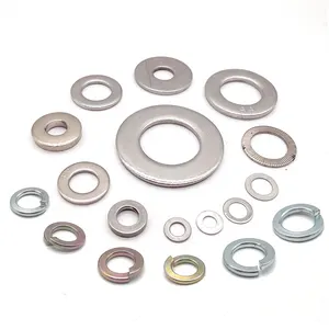 Aangepaste Carbon DIN9021 Staal Verzinkt Top-Load Platte Ring