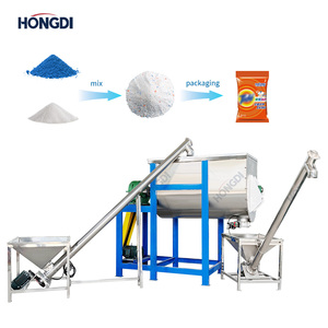 Mélangeur Industriel pour Produits Chimiques, Plastiques, Charbon Actif, Poudres Alimentaires – Ligne de Production avec Élévateur Spirale, Capacité 200L, Moteur - Product Image 1