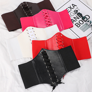OEM personalizado hecho a mano de las mujeres de moda de la cintura de encaje hasta elástico <span class=keywords><strong>Waspie</strong></span> corsé cinturón de disfraz - Product Image 1