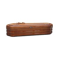 Ataúd para Bebé de Madera Maciza, Estilo Europeo Americano, Diseño Cruzado, Ecológico, Duradero, Biodegradable y Personalizable