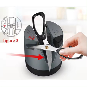 Nouveauté pour la maison, aiguiseur de couteaux multifonctionnel pour la cuisine, fabrication d'outils d'aiguisage de couteaux, mini aiguiseur de couteaux - Product Image 4