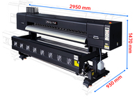 1.8m traceur imprimante vinyle numérique Flex bannière impression prix grand format Xp600 I3200 Eco solvant imprimante