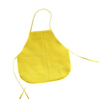 Vente en gros de bavoir à dessin jetable non tissé 80gsm personnalisé style décontracté tablier de peinture bricolage pour enfants avec motifs de dessins animés pour barbecue