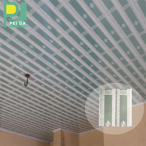 Panel de Pared de PVC con Excelente Aislamiento Térmico, Panel Oscuro de PVC para <span class=keywords><strong>Libano</strong></span> con Panel de Pared 3D de PVC - Product Image 2