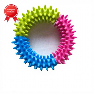 Juguete Masticable con Anillo de Espinas, Juguete Duradero para Perros para Masticar y Cuidar la Salud Dental, Juguete para Cachorros KB-010 - Product Image 5