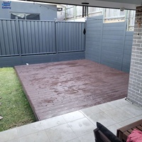 Planches de terrasse en composite bois-plastique (WPC) pour terrasse extérieure
