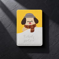 Carnet en cuir PU A7 avec motif d'animaux mignons, 100 feuilles, journal de poche